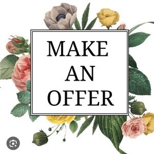 Open to reasonable offers welcome!